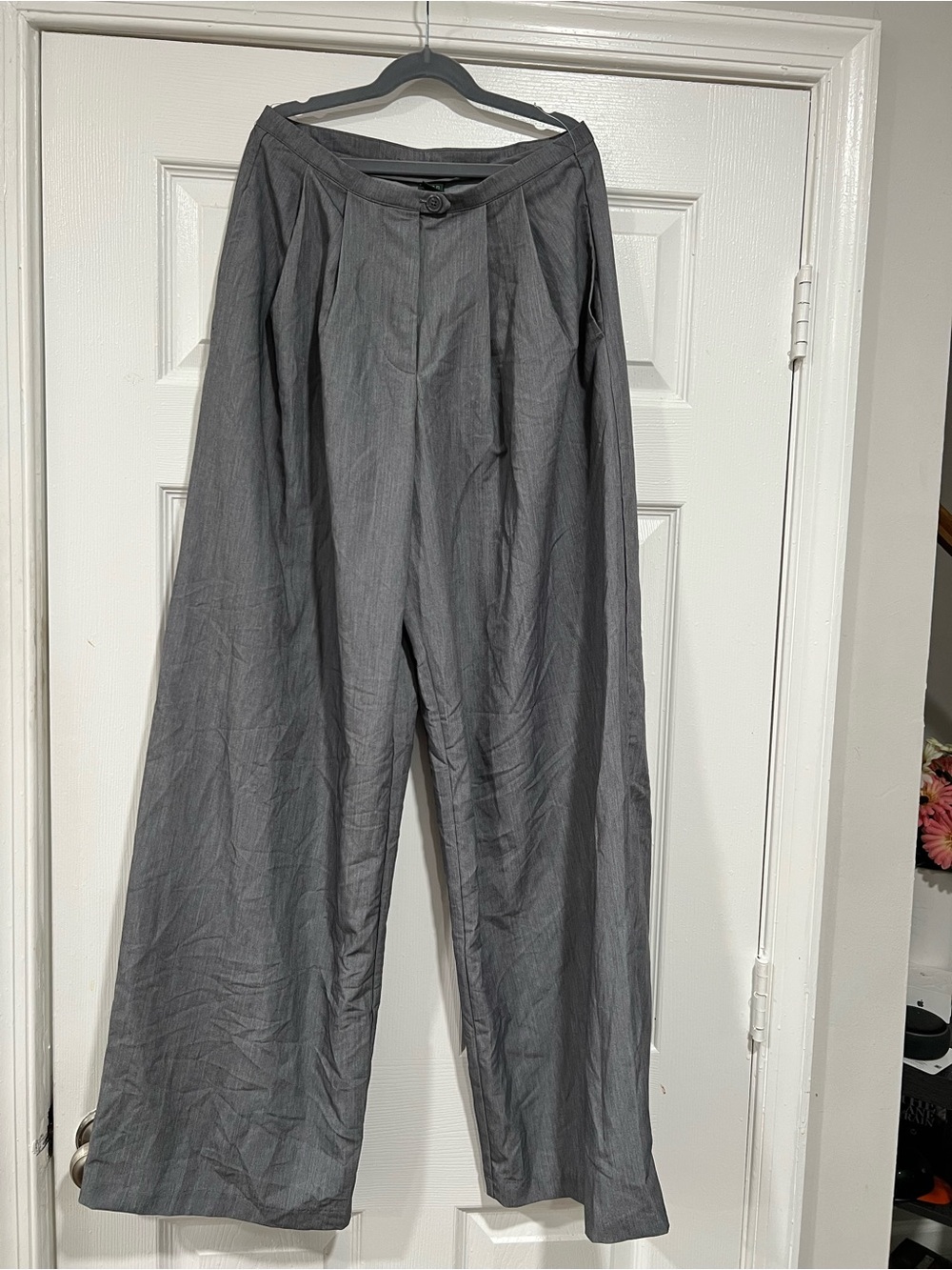 wild fable Wide-Leg Gray Women's Pants